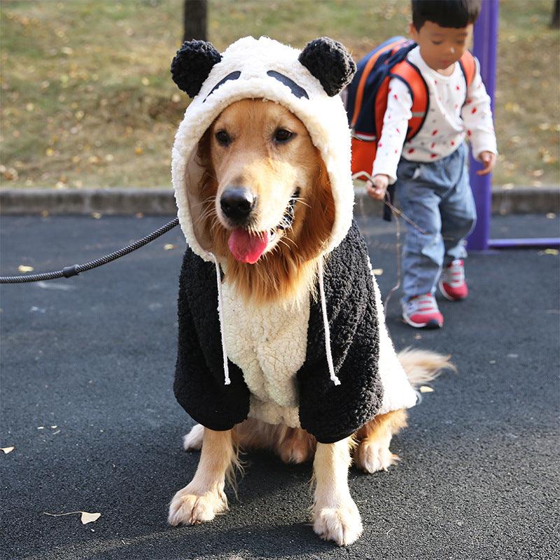 Thickened Pet Autumn And Winter Clothing For Medium And Large Dogs-1